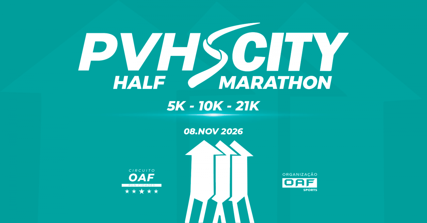 3ª Meia Maratona PVH City 2026 — Porto Velho/RO