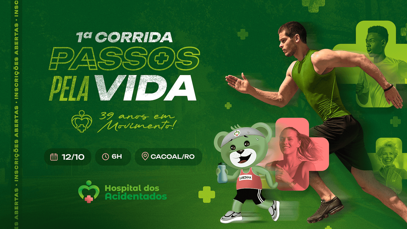 1ª Corrida Passos Pela Vida: como foi a prova em Cacoal (RO)