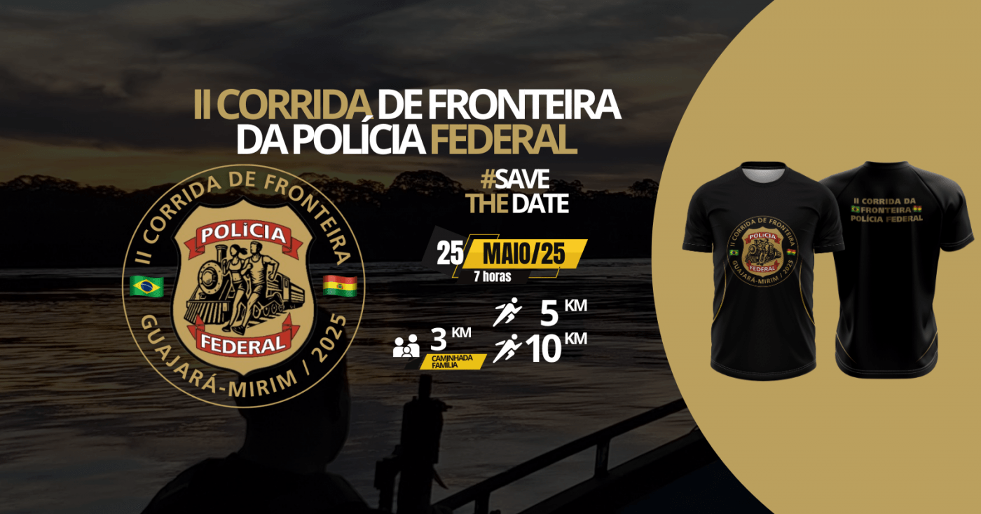 II Corrida de Fronteira da Polícia Federal — Guajará-Mirim: como foi a prova em Guajará-Mirim (RO)