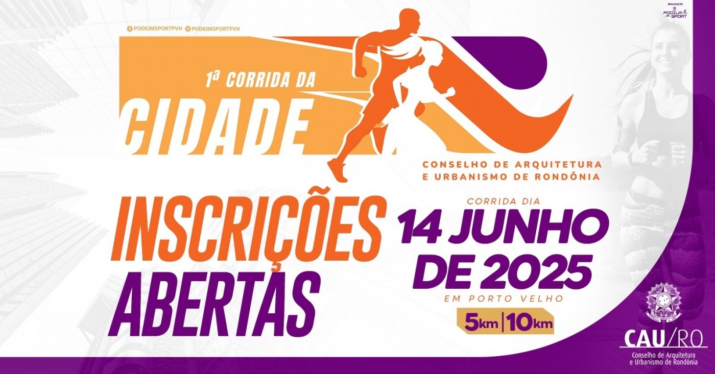 1ª Corrida da Cidade (CAU/RO): como foi a prova em Porto Velho (RO)