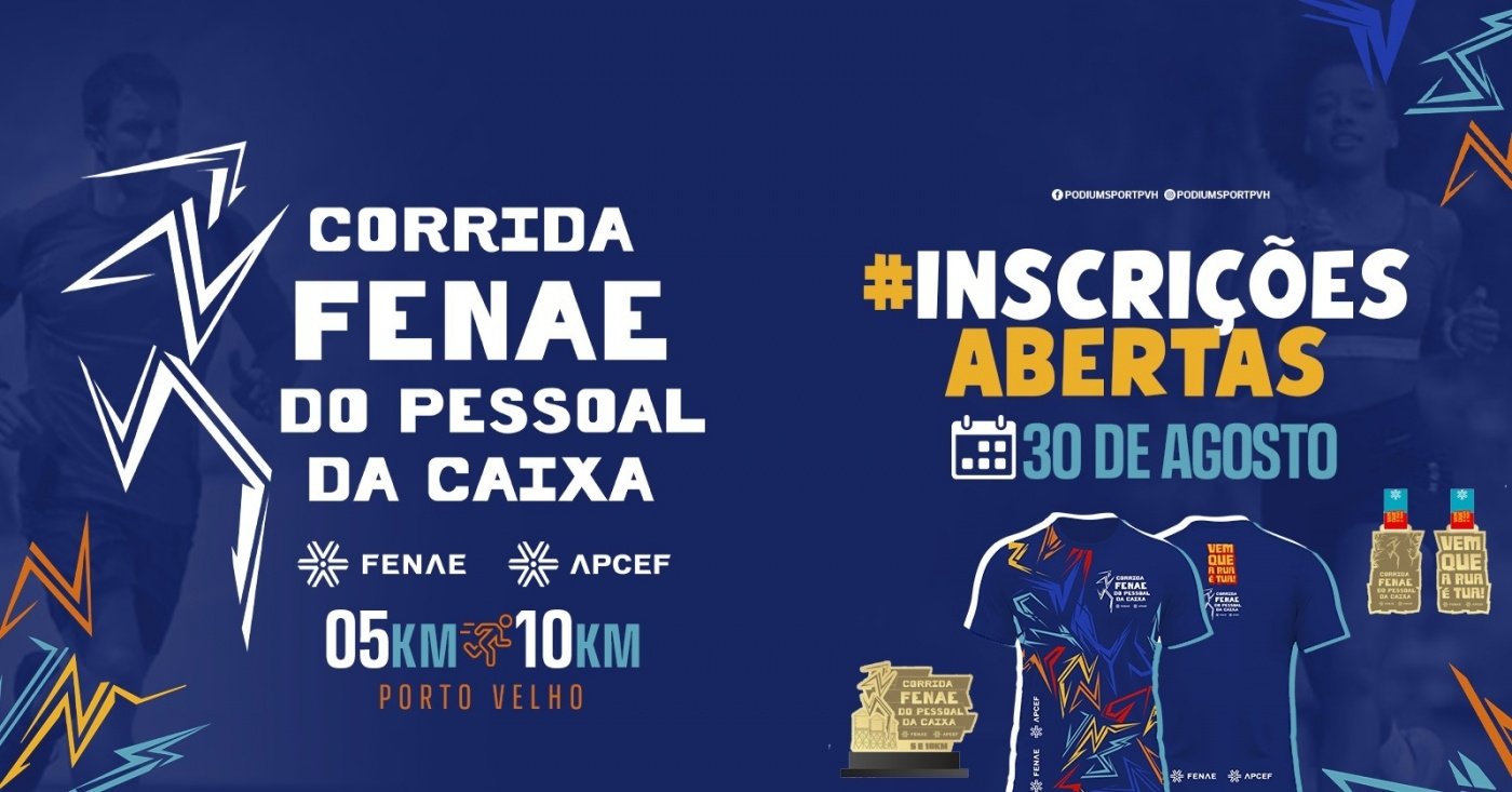 Corrida FENAE do Pessoal da Caixa — APCEF/RO 2026: como foi a prova em Porto Velho (RO)