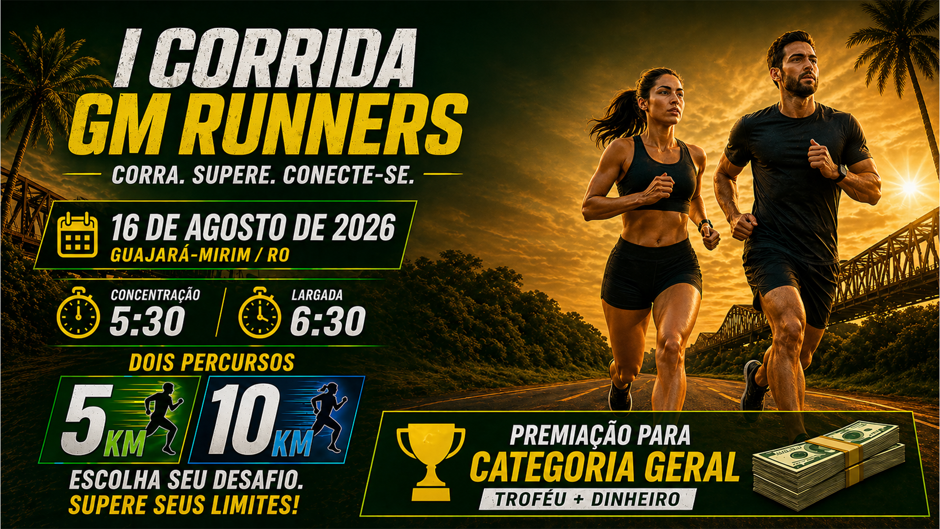 I CORRIDA DE RUA GM RUNNERS: como foi a prova em Guajará-Mirim (RO)
