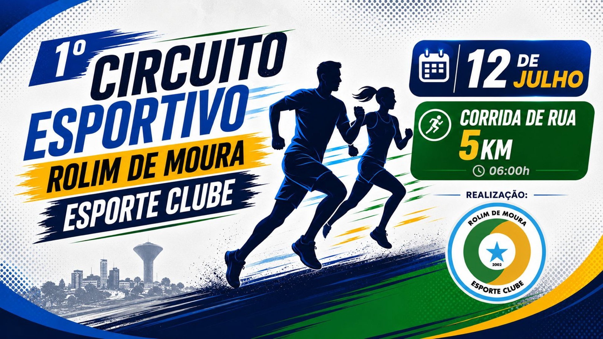 1ª CIRCUITO ESPORTIVO ROLIM DE MOURA ESPORTE CLUBE 5KM: como foi a prova em Rolim de Moura (RO)
