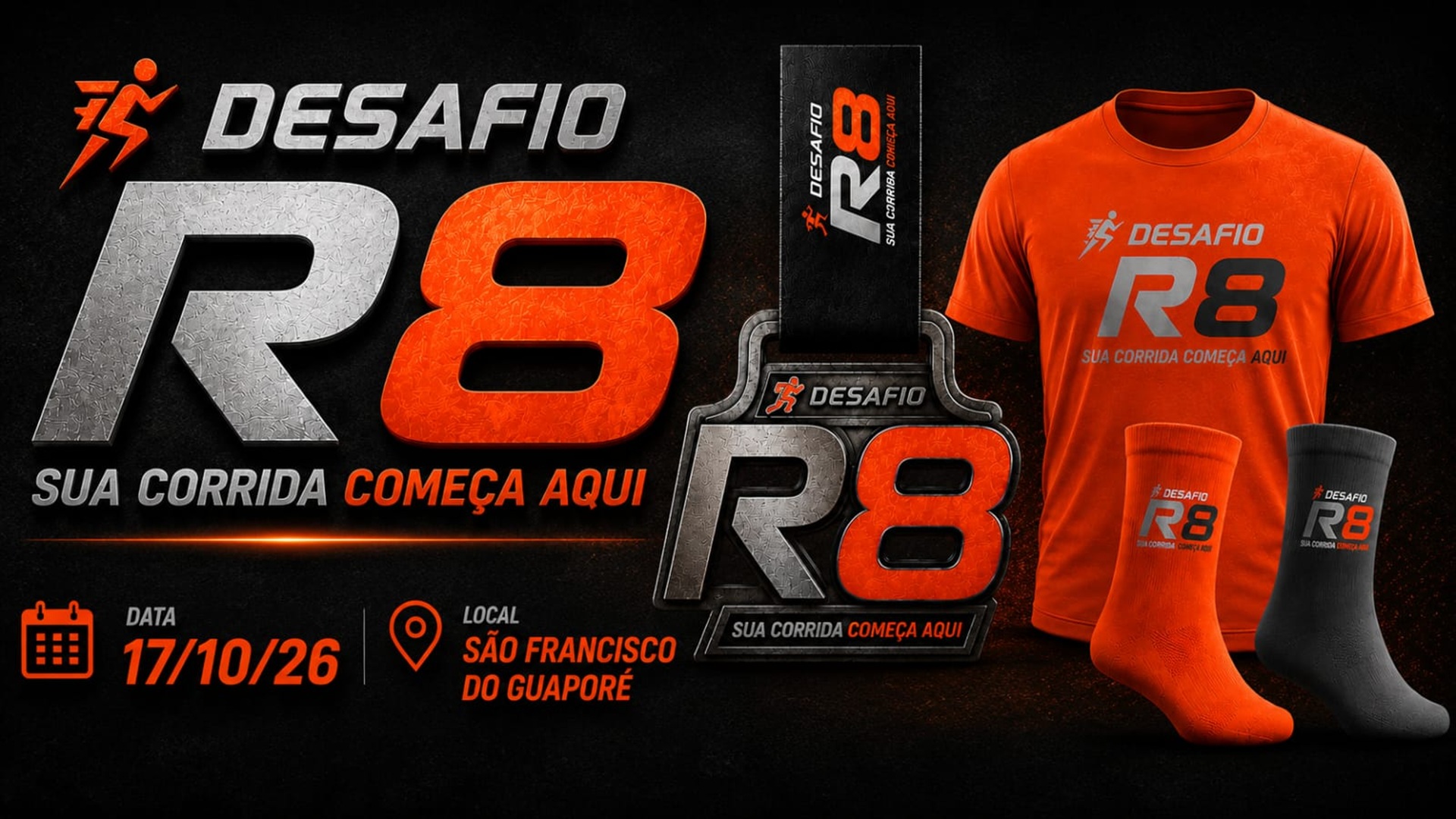 DESAFIO R8 - ETAPA SÂO FRANCISCO DO GUAPORÉ: inscrições, percursos e informações