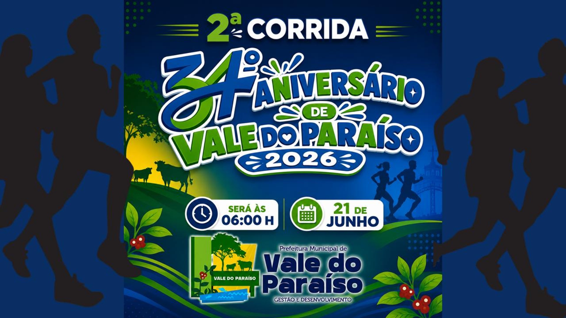 2ª CORRIDA DE ANIVERSARIO DE VALE DO PARAISO 2026: como foi a prova em Vale do Paraíso (RO)